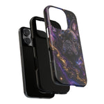 French Bulldog Galaxy Marble Art Tough Phone Case