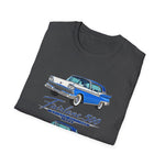 1959 Fairlane 500 Car Illustration T-Shirt | Vintage Classic Auto Design