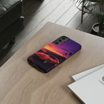 Red C3 Coastal Sunset Phone Case Classic Car Tough Case