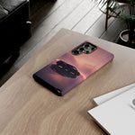 C8 Corvette Silhouette Pastel Horizon Case