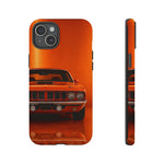Orange Cuda Phone Case, 71 Classic Muscle Car Tough Cover