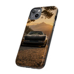 C4 ZR1 Corvette Phone Case, Black Misty Mountain Pass Cover