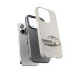 Impala White Studio Phone Case Studio Color Match Car Art