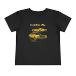 1970 Buick GSX Toddler T-Shirt – Yellow Muscle Car Graphic Tee
