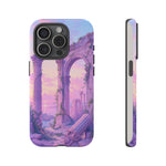 Roman Ruins Pastel Sky Vaporwave Art Tough Phone Case