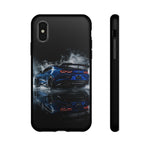 Camaro ZL1 Phone Case, Blue Track Smoke Studio Cover