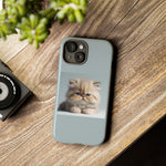 Fluffy Persian Kitten phone case | Tough Cases