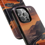 Datsun 240Z Classic JDM Sports Car Sunset Art Tough Phone Case