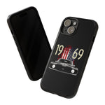 1969 Camaro SS American Flag Tough Phone Case Cover Gift Art