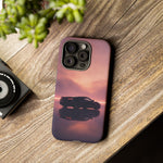 C8 Corvette Silhouette Pastel Horizon Case