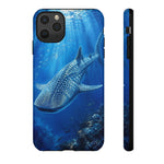 Whale Shark Phone Case, Sunlit Spotted Pattern Cover