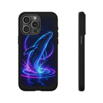 Neon Holographic Whale Phone Case | Tough Case