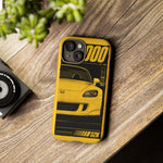 S2000 Spa Yellow Retro 90s JDM Car Tough Phone Case