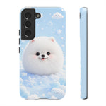 Samoyed Kawaii Snowball Chibi Pet Dog Breed Art Tough Phone Case