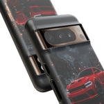 Charger Hellcat Widebody Red Rain Art Phone Case