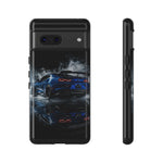 Camaro ZL1 Phone Case, Blue Track Smoke Studio Cover