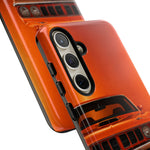Orange Cuda Phone Case, 71 Classic Muscle Car Tough Cover