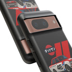 VintageDatsun 510 Racing Stripe JDM Tough Phone Case Cover Gift