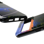 350Z Touge Blue Sports Car Road Sunset JDM phone case | Tough Cover