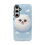 Samoyed Kawaii Snowball Chibi Art Tough Phone Case
