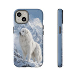 Great Pyrenees Mountain Guardian Art Tough Phone Case