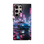 Skyline GT-R Tokyo Rain JDM Night Art Tough Phone Case