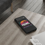 Retro IROC-Z Camaro phone case | 80s sunset palm car design