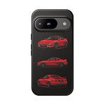 Red MR2 JDM Sports Car Phone Case Tough Multi View