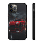 Charger Hellcat Widebody Red Rain Art Phone Case