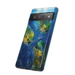Mahi Mahi School Phone Case, Dorado Fish Frenzy Cover for Anglers