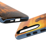 Rhodesian Ridgeback African Savanna Art Tough Phone Case