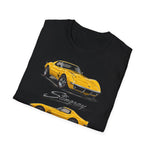 Yellow 1969 Corvette Stingray T-Shirt | Classic C3 Muscle Car Tee
