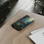Salmon River Fishing Phone Case, Sunlit Current Cover