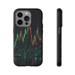 Stock Market Crypto Trading Phone Case Investor Tough Cover Gift Art