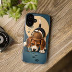 Beagle Nose Detective Phone Case Funny Dog Lover Gift