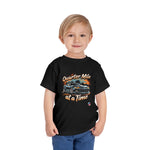 Quarter Mile at a Time Camaro ZL1 Graphic Toddler T-Shirt Muscle Car Tee