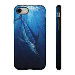 Marlin Fishing Phone Case Deep Sea Angler Tough Cover Gift