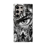 Manga Speed Lines Art Tough Phone Case