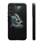 Tarpon Fishing Phone Case, Saltwater Portrait Black Cover, Gift
