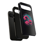Great Dream Wave Circular Badge Vaporwave Phone Case – Japanese Aesthetic