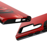 Red Sports Car C6 Z06 phone case | Corvette front view