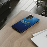 Yellowfin Tuna Phone Case, Deep Blue Water Tough Cover, Gift