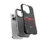 Charger Hellcat Widebody Red Rain Art Phone Case