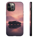 C8 Corvette Silhouette Pastel Horizon Case