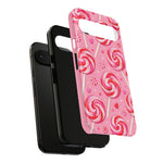 Candy Swirl Lollipop Art Tough Phone Case