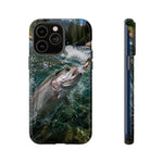 Steelhead River Strike Phone Case Freshwater Fishing Gift for Anglers