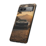 C4 ZR1 Corvette Phone Case, Black Misty Mountain Pass Cover