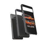 1969 GTO Judge Orange Muscle Car Tough Phone Case Cover Gift
