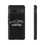 MR2 White Side Silhouette JDM Tough Phone Case Cover Gift