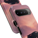 C8 Corvette Silhouette Pastel Horizon Case